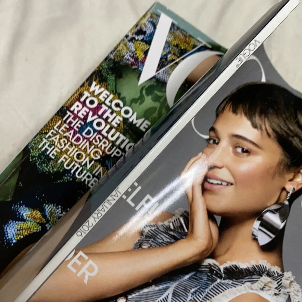 Vogue w/Alicia Vikander Cover